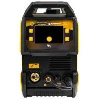 Сварочный аппарат Powermat SYENERGY 220 В полуавтоматическая (MIG/MAG), ручная дуговая (MMA), аргонно-дуговая (TIG) / Желтый photo 8