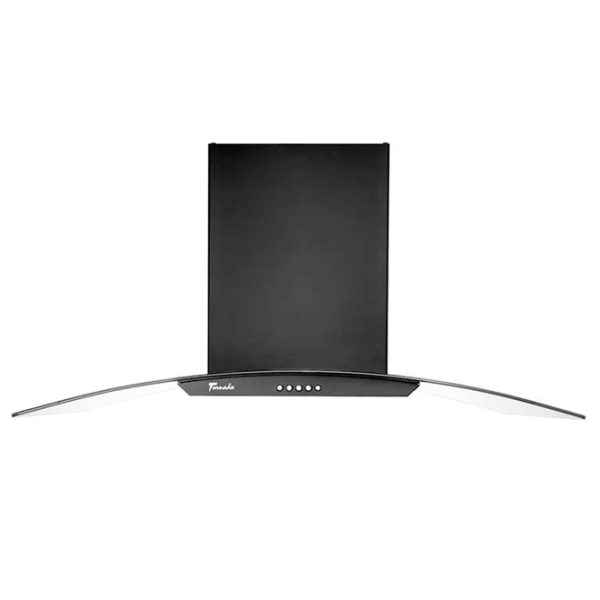 Hotă Tornado EVA 1200(90) Cupolă/ Black/ Inox photo 2