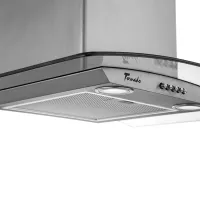 Hotă Tornado EVA 1200(90) Cupolă/ Inox/ Gray photo 3
