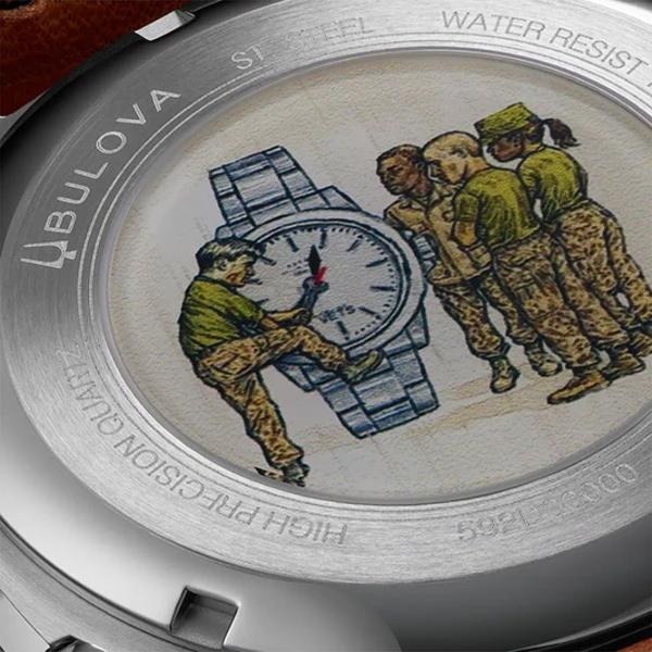 Ceas de mână pentru bărbați Bulova 96B482 Cuarț / 43 mm photo 7