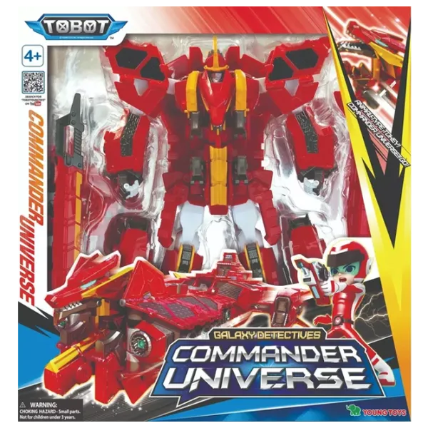 Figurină Tobot Galaxy Detectives GD Commander Universe 4+ / Red photo 1