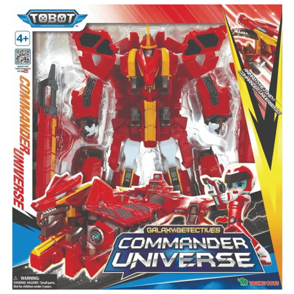 Figurină Tobot Galaxy Detectives GD Commander Universe 4+ / Red photo 1