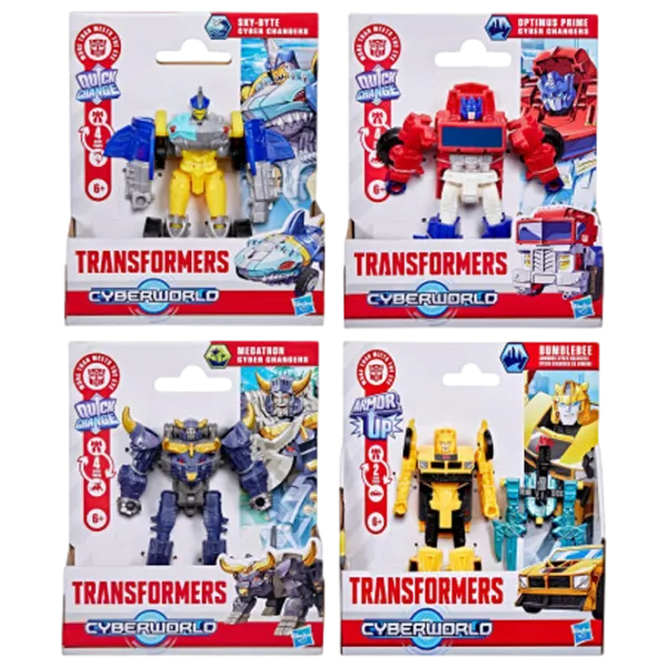 Figurină Hasbro Transformers Cyberworld FIgure Cyber Changers 6+ / Multicolor photo 1