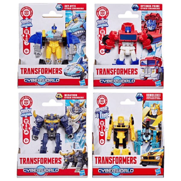 Figurină Hasbro Transformers Cyberworld FIgure Cyber Changers 6+ / Multicolor photo 1