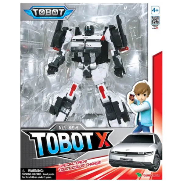 Figurină Tobot Color Change X 4+ / White photo 1