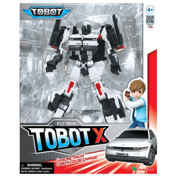 Figurină Tobot Color Change X 4+ / White photo 1