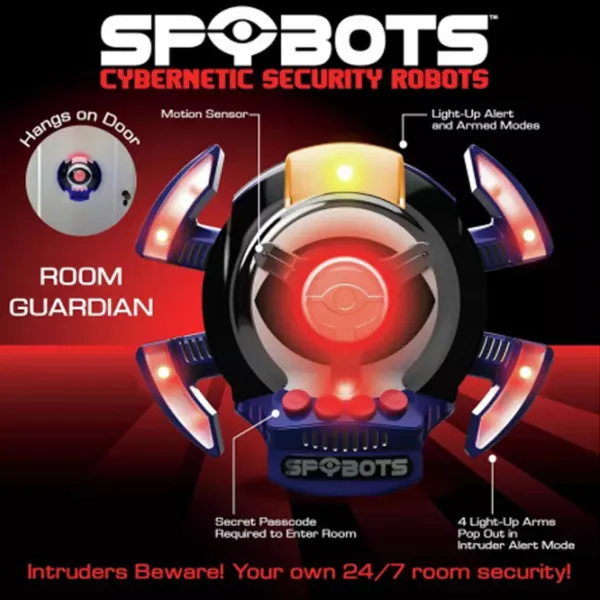 Интерактивная игрушка Spybots Cybernetic Security Robots Room Guardian 68404 6+ / Разноцветный Синий photo 3