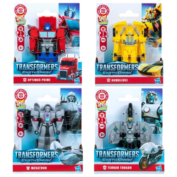 Figurină Hasbro Transformers EarthSpark 1-Step Smash Change 6+ / Multicolor photo 1