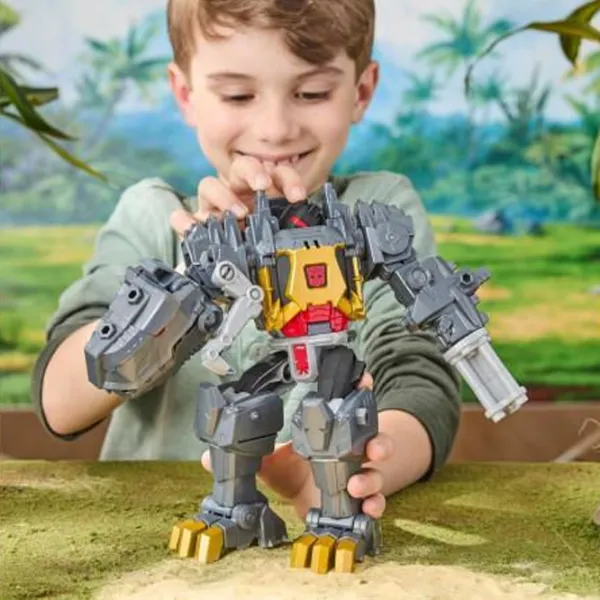 Figurină Hasbro Transformers Chomp & Battle Grimlock 6+ / Gray photo 5