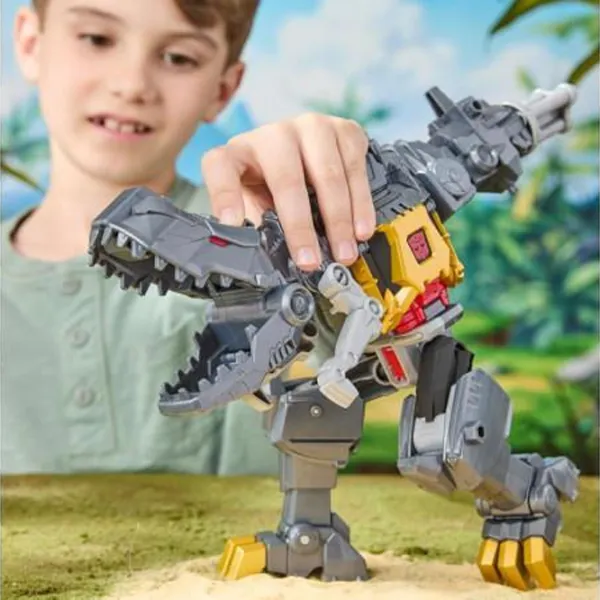 Figurină Hasbro Transformers Chomp & Battle Grimlock 6+ / Gray photo 7