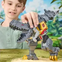 Figurină Hasbro Transformers Chomp & Battle Grimlock 6+ / Gray photo 7