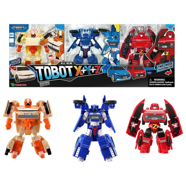 Set figurine Tobot Mini X+Y+Z 4+ / Multicolor photo 1