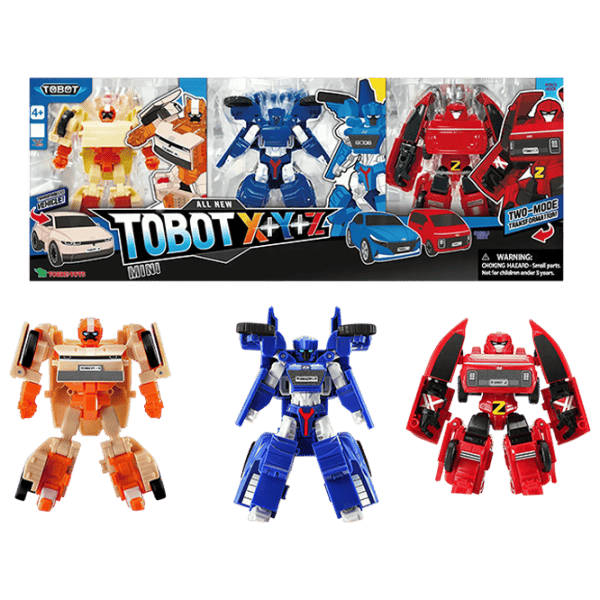 Set figurine Tobot Mini X+Y+Z 4+ / Multicolor photo 1