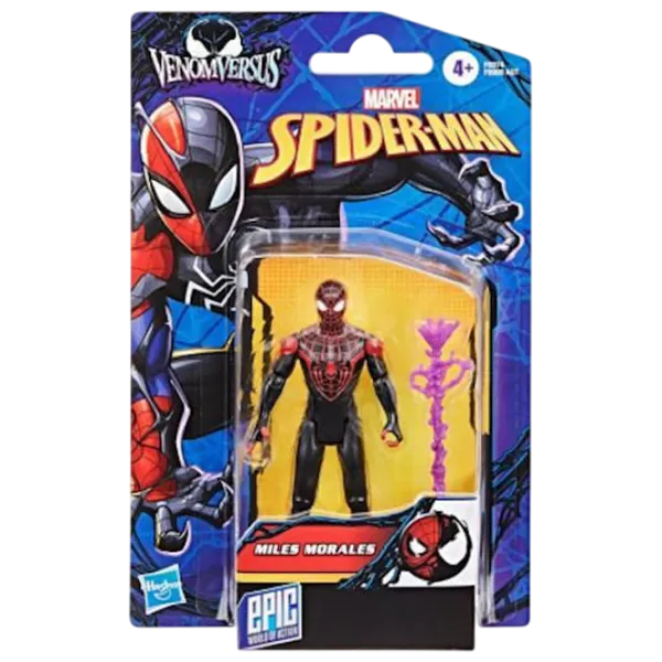 Figurină Hasbro Spider-Man Miles Morales 4+ / Black photo 1