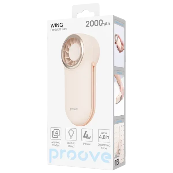 Вентилятор Proove Wing 4 Вт / / Персиковый photo 5
