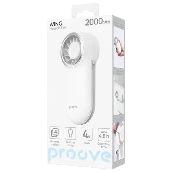 Вентилятор Proove Wing 4 Вт / / Белый photo 5