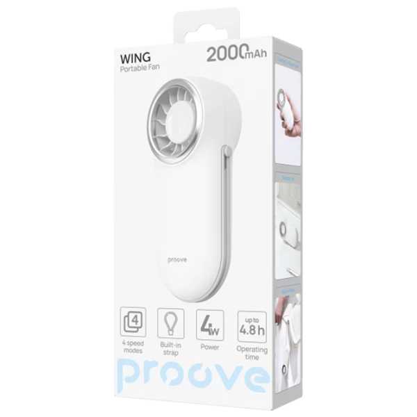 Вентилятор Proove Wing 4 Вт / / Белый photo 5