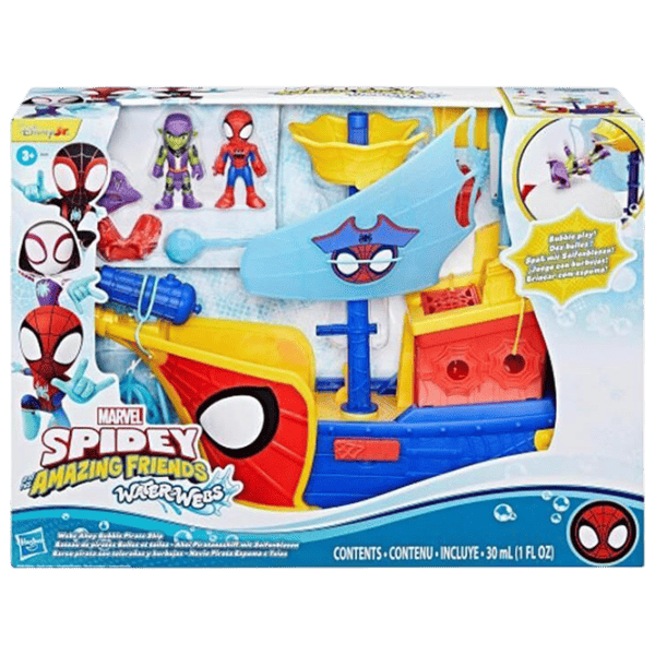 Игровой набор Hasbro Marvel Webs Ahoy Bubble Ship G0666 3+ / Разноцветный Синий photo 1