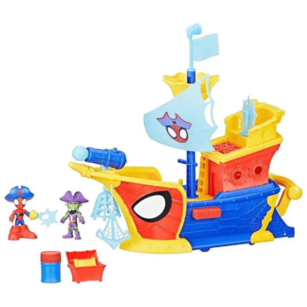 Игровой набор Hasbro Marvel Webs Ahoy Bubble Ship G0666 3+ / Разноцветный Синий photo 2