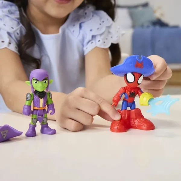 Игровой набор Hasbro Marvel Webs Ahoy Bubble Ship G0666 3+ / Разноцветный Синий photo 4