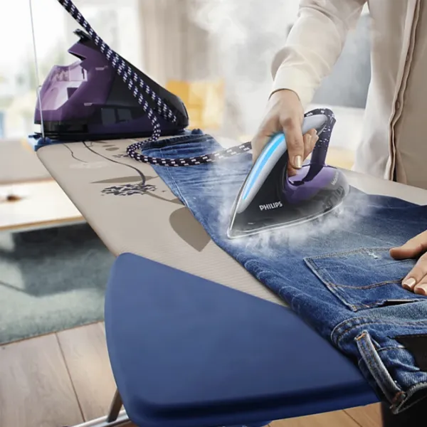Fier de călcat Philips GC9650/80 Cu generator de aburi / 2700 W / Purple photo 5