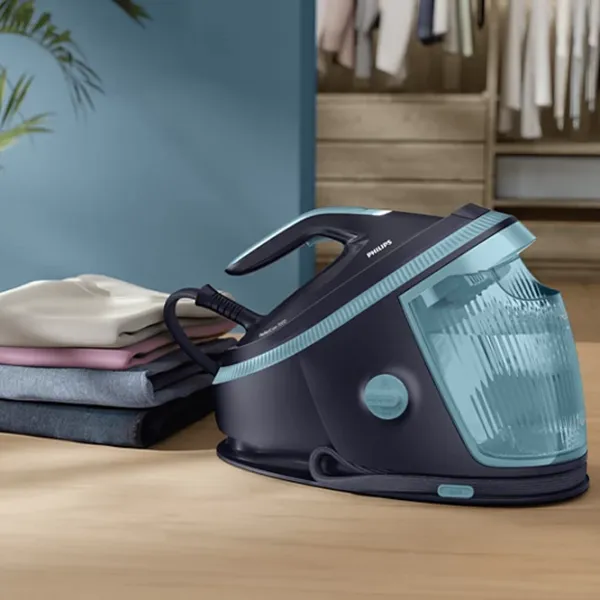 Fier de călcat Philips PSG7200/20 Cu generator de aburi / 2850 W / Blue photo 5
