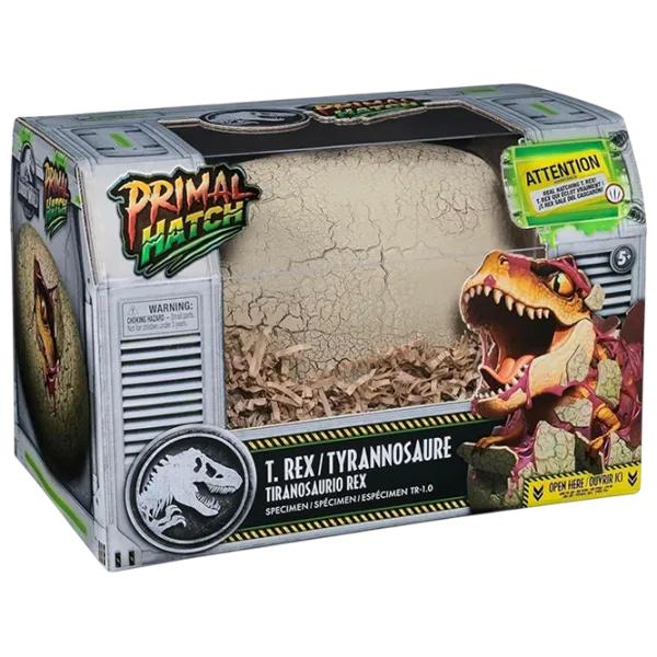 Интерактивная игрушка Primal Hatch T. Rex 6072462 5+ / Разноцветный Оранжевый photo 1