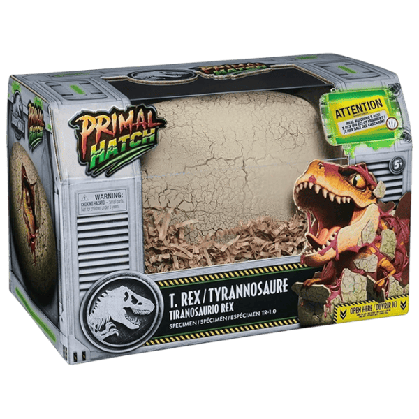 Интерактивная игрушка Primal Hatch T. Rex 6072462 5+ / Разноцветный Оранжевый photo 1