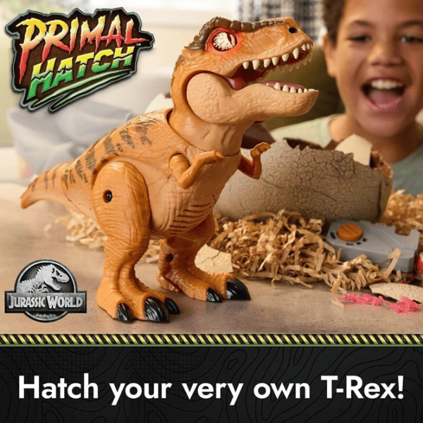 Интерактивная игрушка Primal Hatch T. Rex 6072462 5+ / Разноцветный Оранжевый photo 7