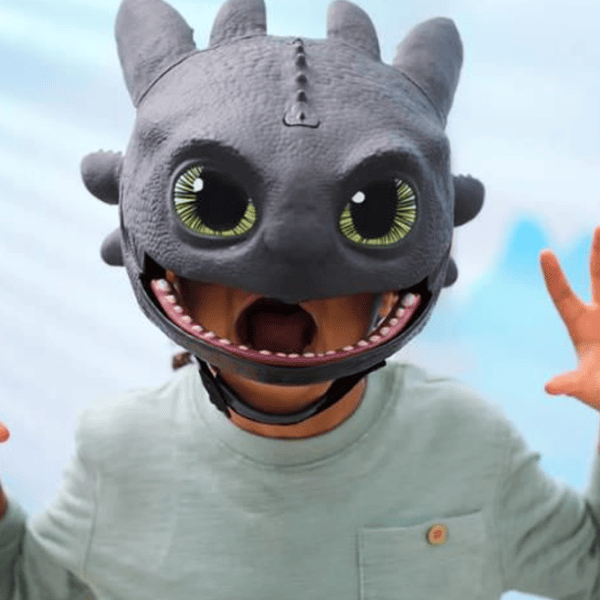 Интерактивная игрушка Spin Master How to Train Your Dragon Blast And Roar Toothless Mask 6072832 4+ / Разноцветный Черный photo 3