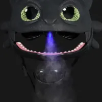 Интерактивная игрушка Spin Master How to Train Your Dragon Blast And Roar Toothless Mask 6072832 4+ / Разноцветный Черный photo 4