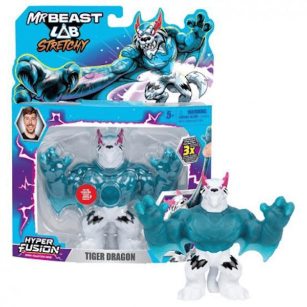 Figurină MrBeast Lab Stretchy Charachters Hero S3 3+ / Multicolor photo 4