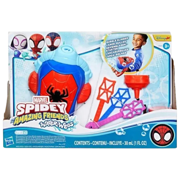Интерактивная игрушка Hasbro Marvel Spidey Bubble Slinger G0660 5+ / Разноцветный Синий photo 1