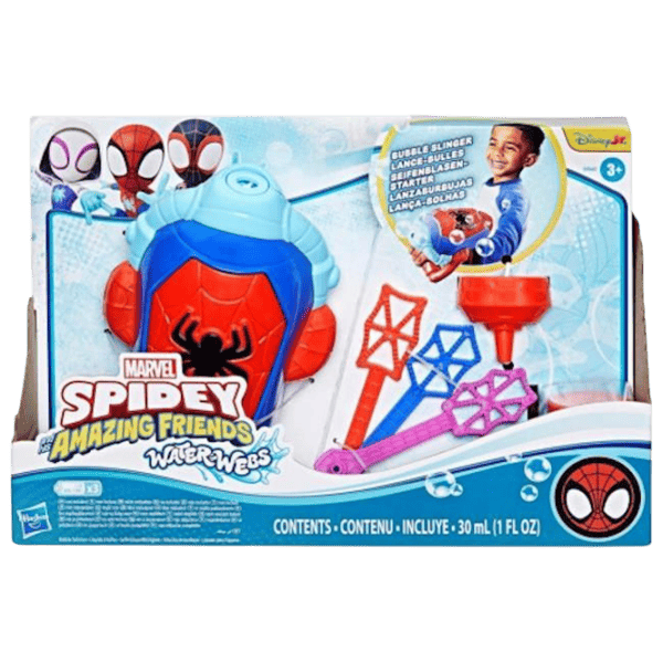 Интерактивная игрушка Hasbro Marvel Spidey Bubble Slinger G0660 5+ / Разноцветный Синий photo 1