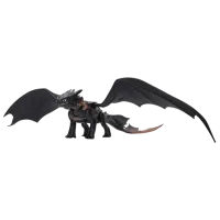 Figurină Spin Master How to Train Your Dragon Plasma Blast Nightfury 4+ / Black