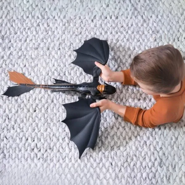 Figurină Spin Master How to Train Your Dragon Plasma Blast Nightfury 4+ / Black photo 8