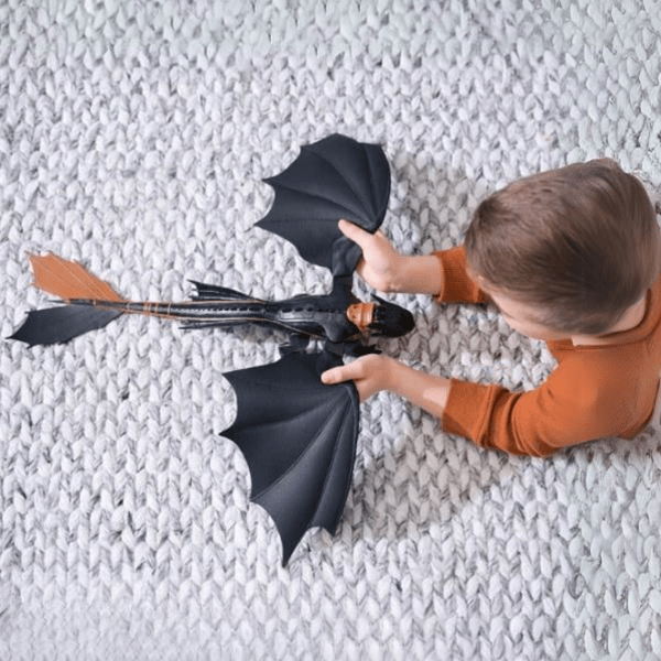 Figurină Spin Master How to Train Your Dragon Plasma Blast Nightfury 4+ / Black photo 8