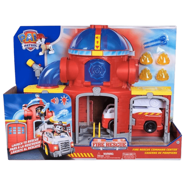 Игровой набор Spin Master Paw Patrol Пожарная станция Маршала 6073760 3+ / Разноцветный Красный photo 1
