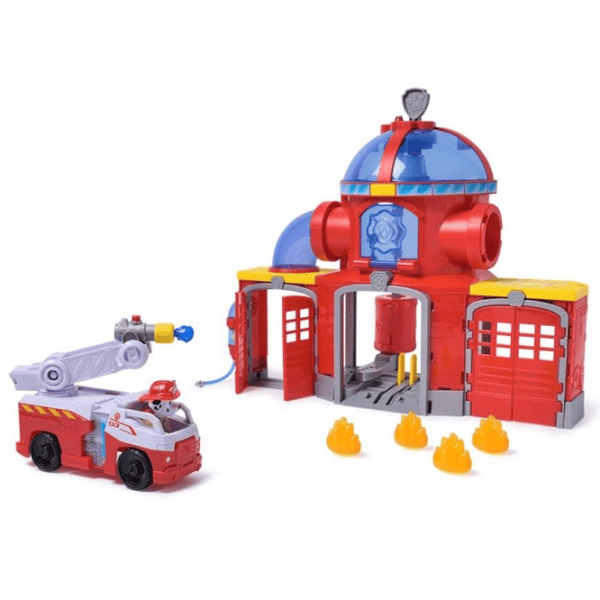 Игровой набор Spin Master Paw Patrol Пожарная станция Маршала 6073760 3+ / Разноцветный Красный photo 2