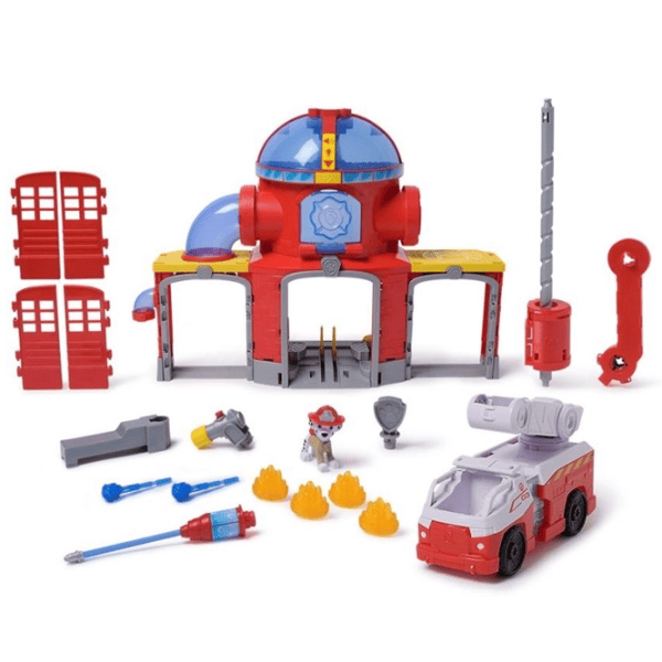 Игровой набор Spin Master Paw Patrol Пожарная станция Маршала 6073760 3+ / Разноцветный Красный photo 3