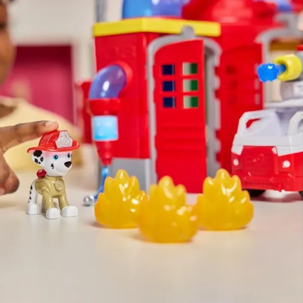 Игровой набор Spin Master Paw Patrol Пожарная станция Маршала 6073760 3+ / Разноцветный Красный photo 7