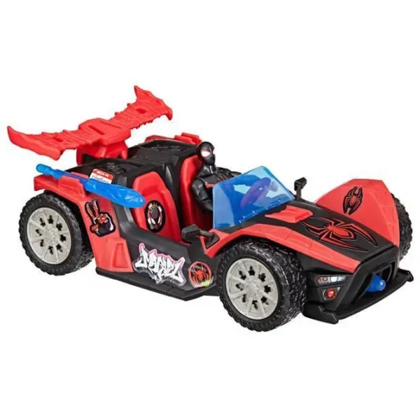 Игровой набор Hasbro Marvel Spider mobile and Miles Morales G0736 4+ / Красный Черный photo 3