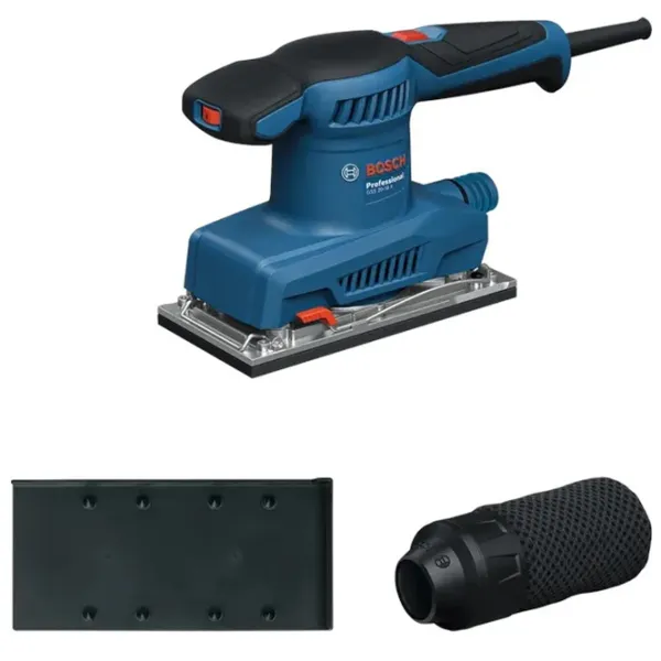 Șlefuitor Bosch GSS 20-18 A Cu vibrații / 200 W / Blue photo 2