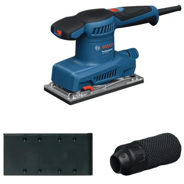 Șlefuitor Bosch GSS 20-18 A Cu vibrații / 200 W / Blue photo 2