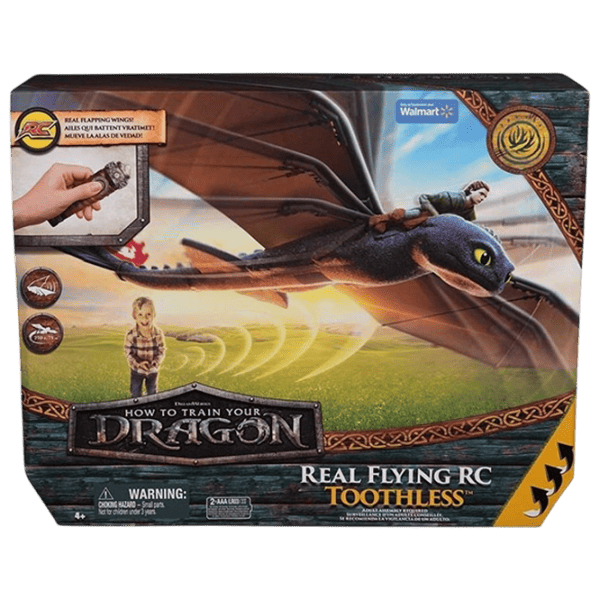 Интерактивная игрушка Spin Master How to Train Your Dragon Real Flying Toothless 6074369 4+ / Разноцветный Черный photo 1