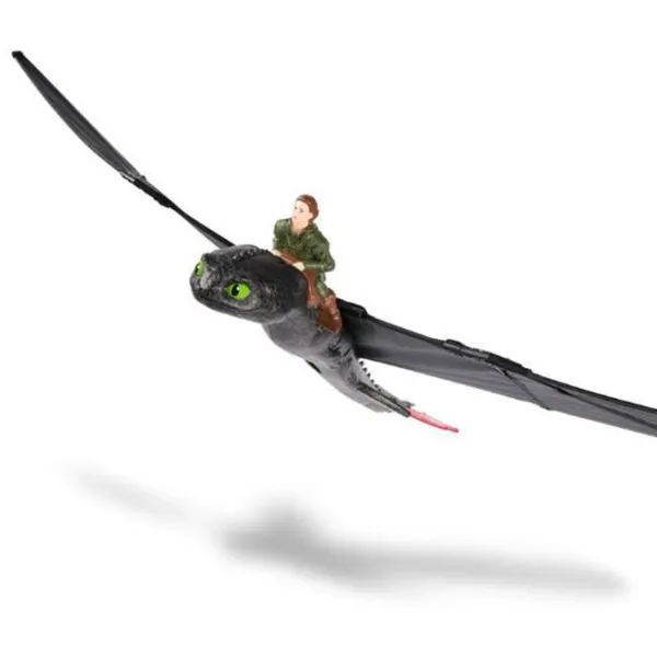 Интерактивная игрушка Spin Master How to Train Your Dragon Real Flying Toothless 6074369 4+ / Разноцветный Черный photo 6