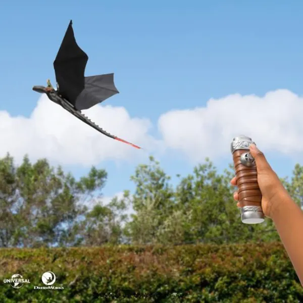 Интерактивная игрушка Spin Master How to Train Your Dragon Real Flying Toothless 6074369 4+ / Разноцветный Черный photo 7