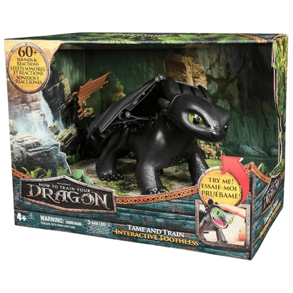 Интерактивная игрушка Spin Master How to Train Your Dragon Tame and Train 6072727 4+ / Разноцветный Черный photo 1