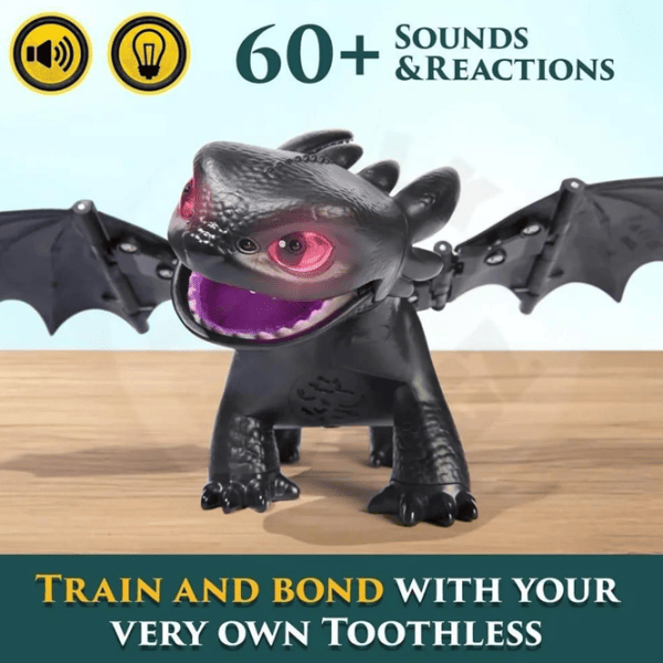 Интерактивная игрушка Spin Master How to Train Your Dragon Tame and Train 6072727 4+ / Разноцветный Черный photo 7