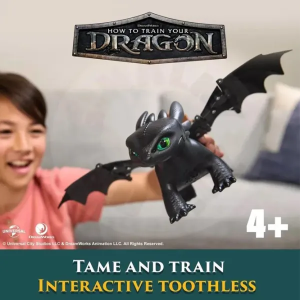 Интерактивная игрушка Spin Master How to Train Your Dragon Tame and Train 6072727 4+ / Разноцветный Черный photo 10